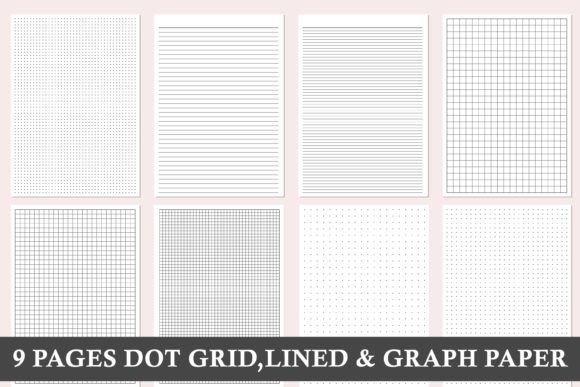 Download Dotted Grid Paper Template,Lined Paper - Lined Collection