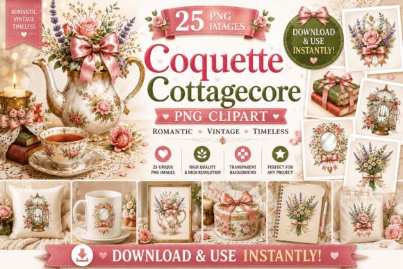 Download Coquette Cottagecore PNG Clipart - Premium Resources