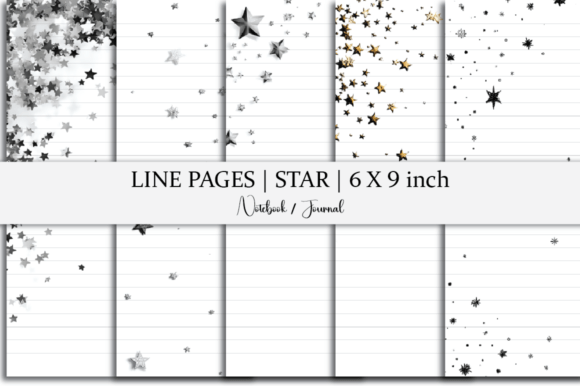 Download Star | Notebook | Lined Paper - Lined Collection