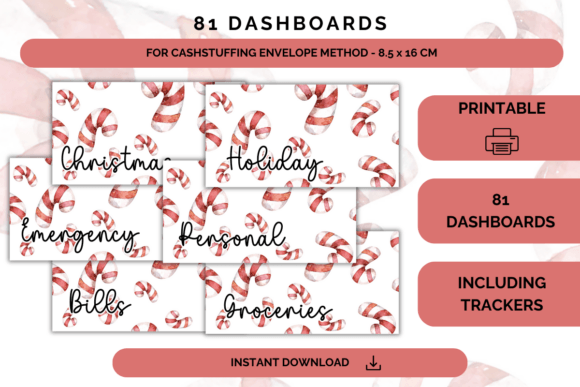 Download Candy Cane Dashboards Budget Planner Pdf - Budget planner pdf Collection